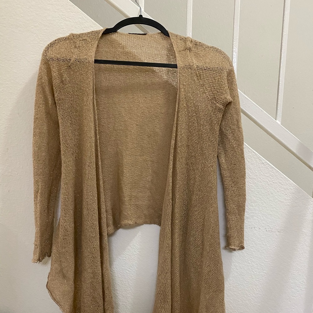 Gold Cardigan